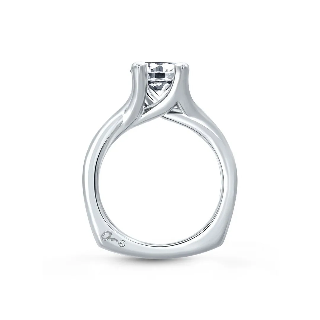 0.03 ctw Diamond Solitaire Engagement Ring