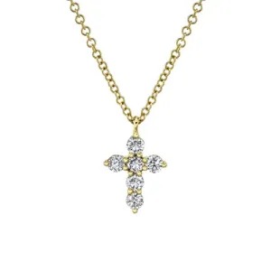 0.25ctw Diamond Cross Necklace