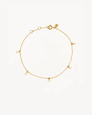 14k Solid Gold Peace Lover Bracelet