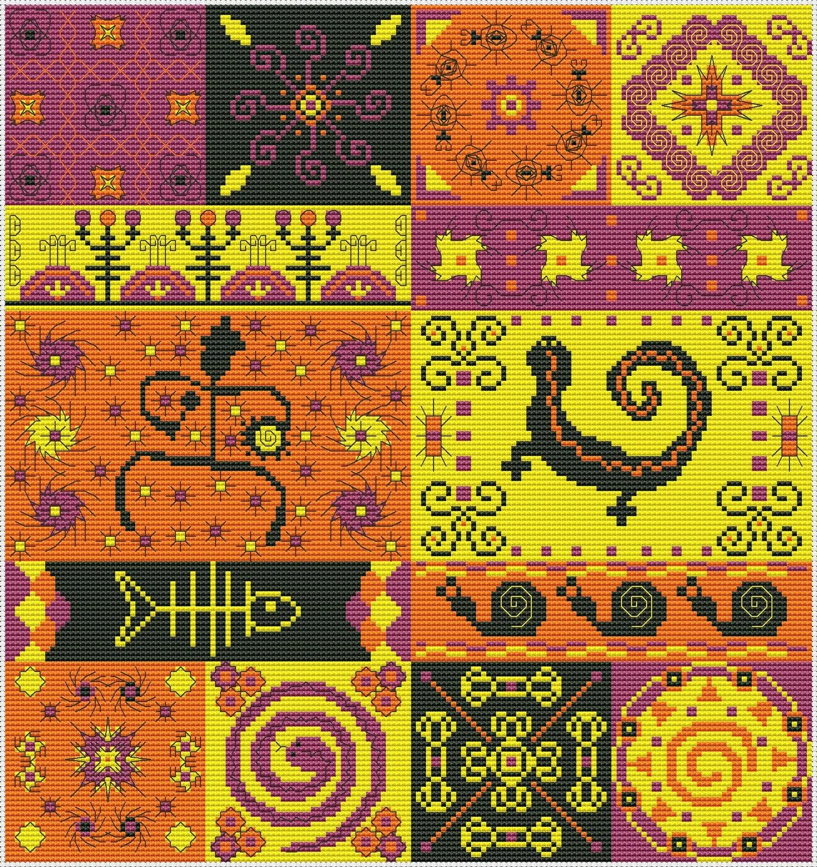 Africa 2 - PDF Cross Stitch Pattern