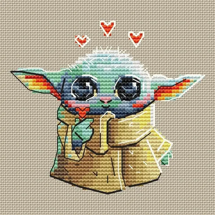 Baby Yoda - PDF Cross Stitch Pattern