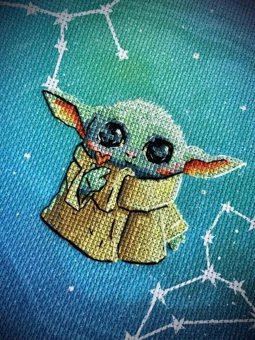 Baby Yoda - PDF Cross Stitch Pattern