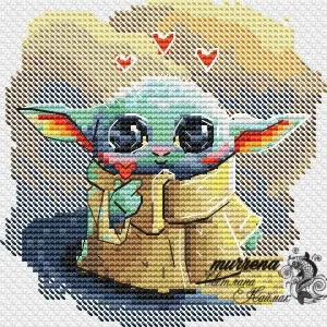 Baby Yoda - PDF Cross Stitch Pattern