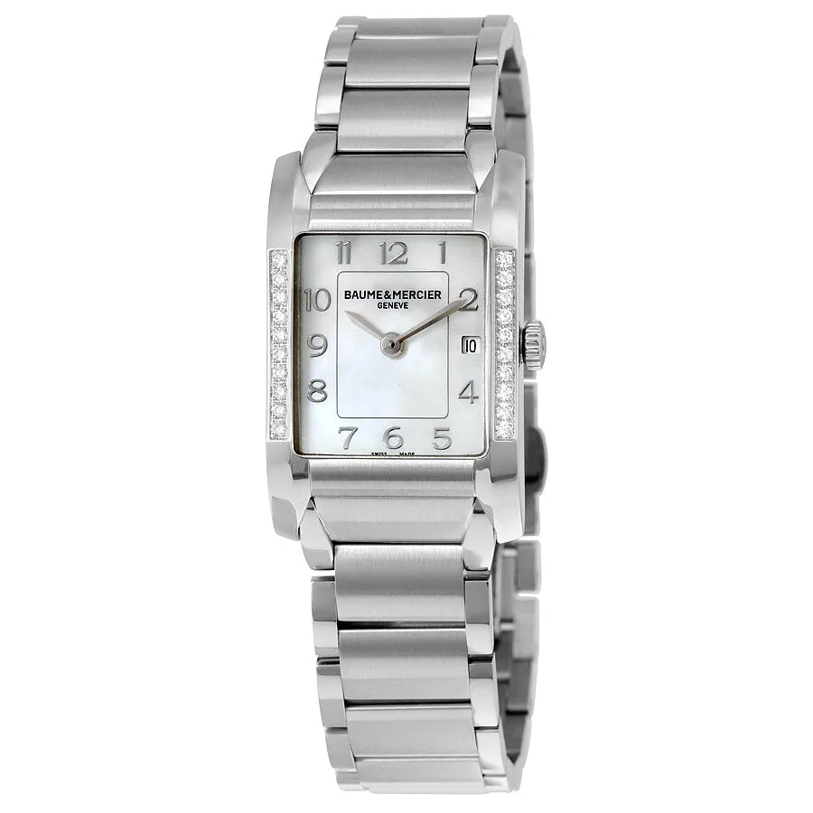 Baume and Mercier Hampton Mother of Pearl Diamond Ladies Watch 10051