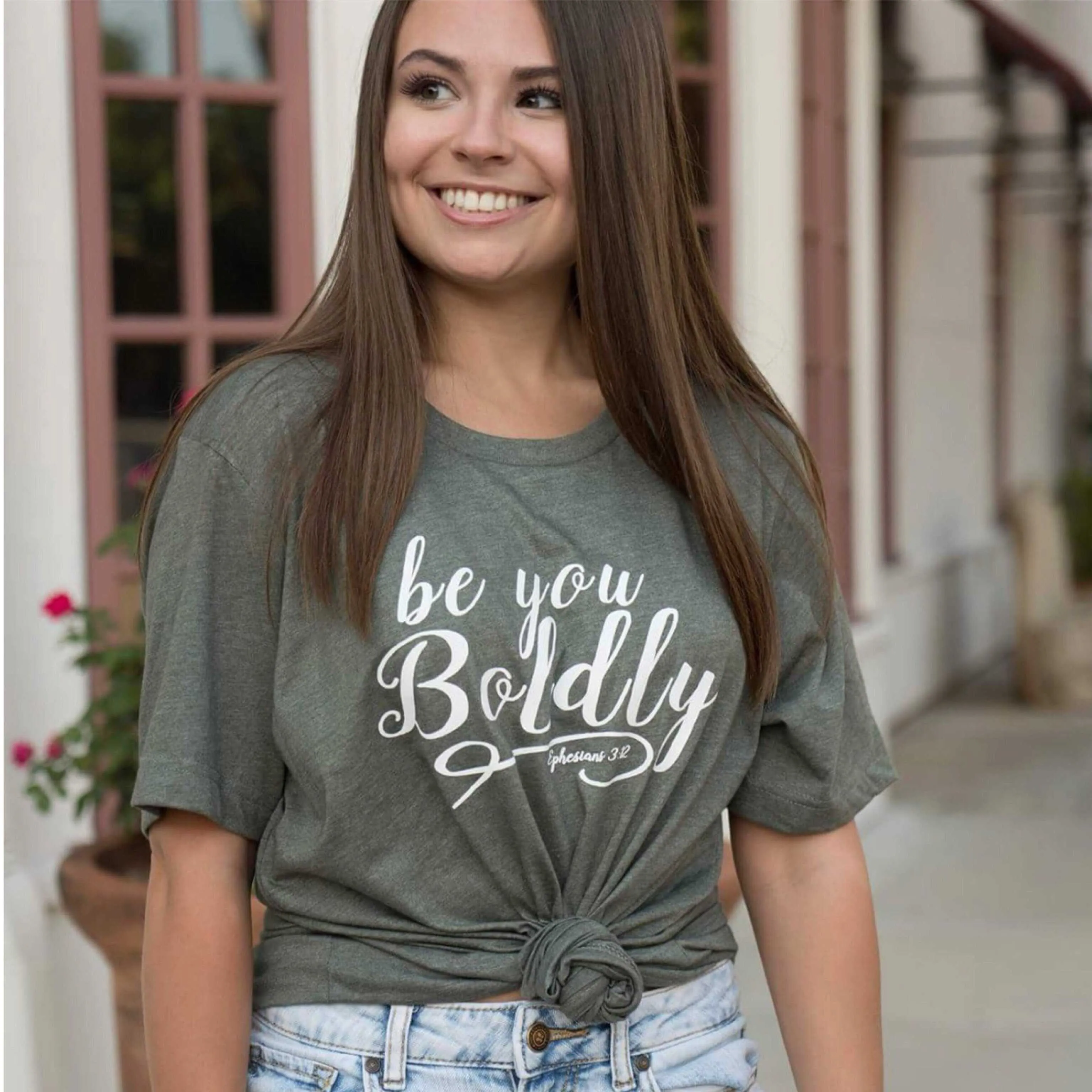 Be You Boldly Religious Graphic Tee