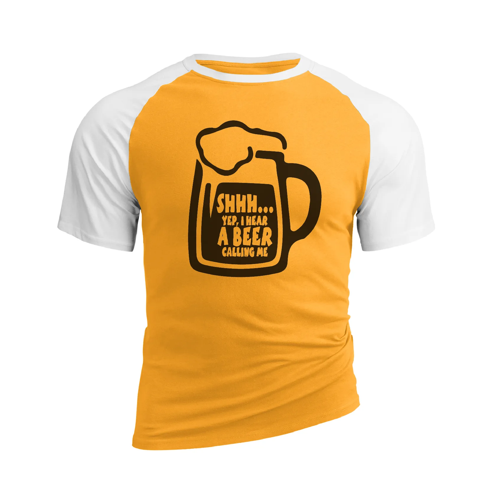 BEER GRAPHIC RAGLAN TEE