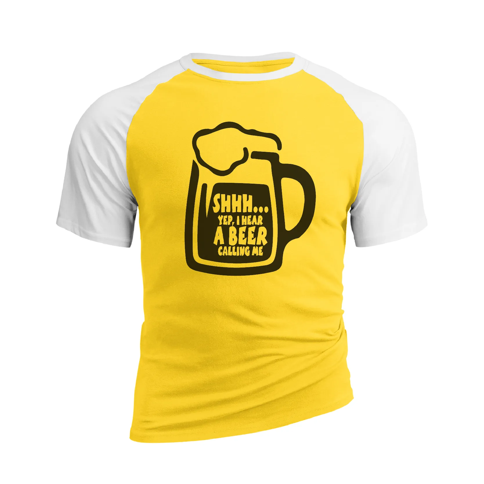 BEER GRAPHIC RAGLAN TEE