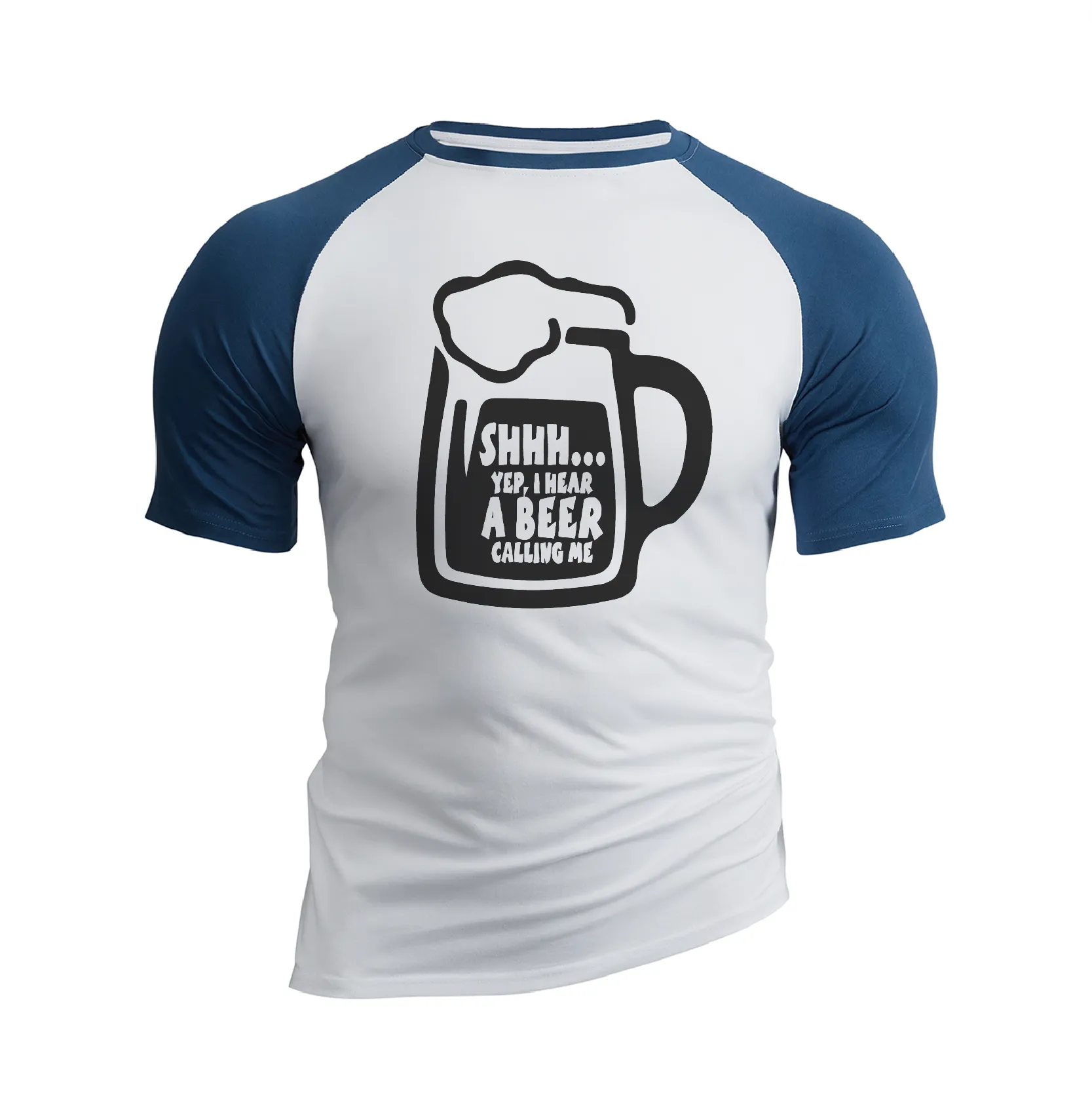 BEER GRAPHIC RAGLAN TEE