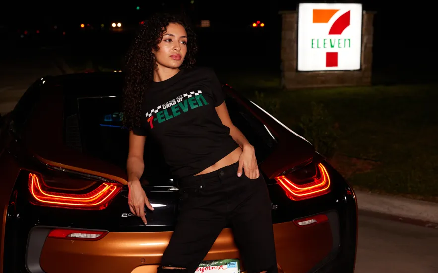 Cars of 7-Eleven™ Checker Tee