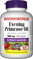 Evening Primrose Oil, 500 mg,90 softgels/180 softgels