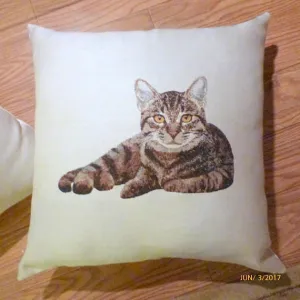 Extra Large floor pillows. Cat pillow covers