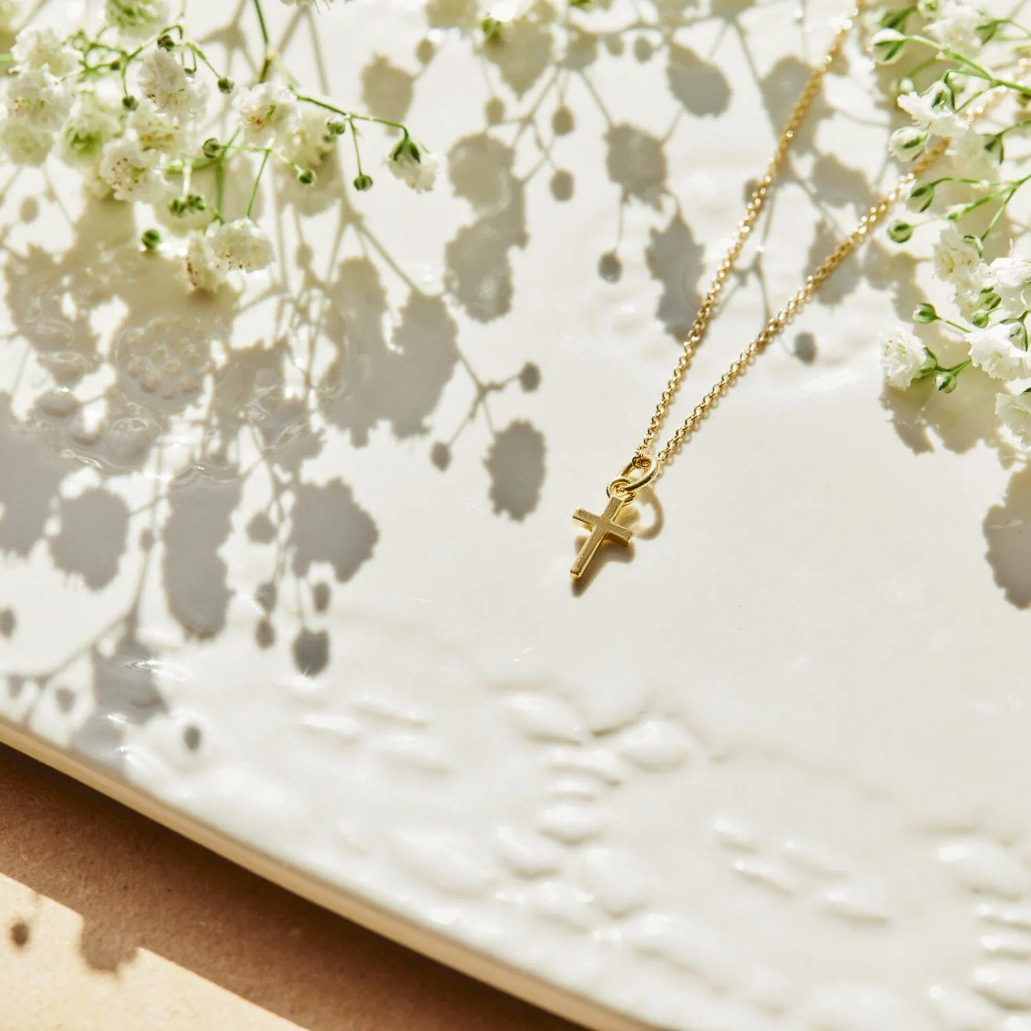 Gold Cross Necklace