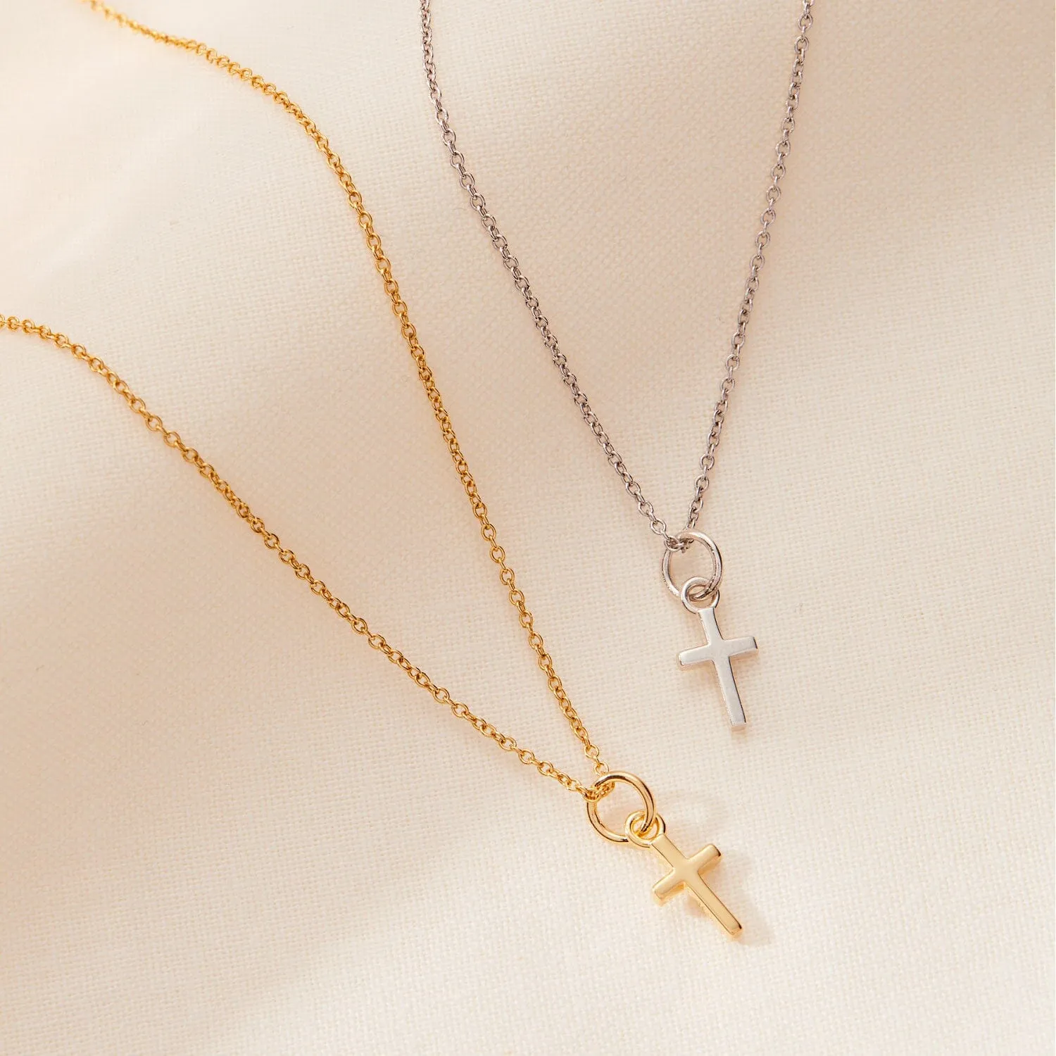 Gold Cross Necklace