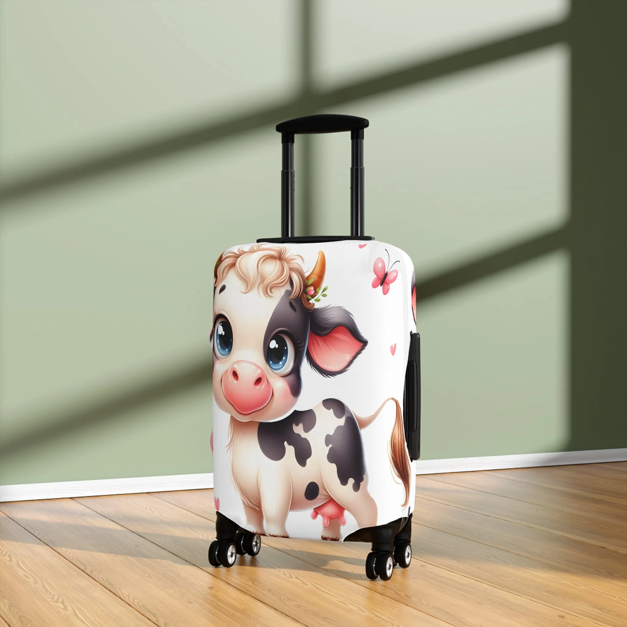 Luggage Cover, Cow, awd-1622