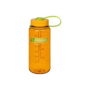 Nalgene Sustain Wide Mouth 0.5L Water Bottle - Clementine