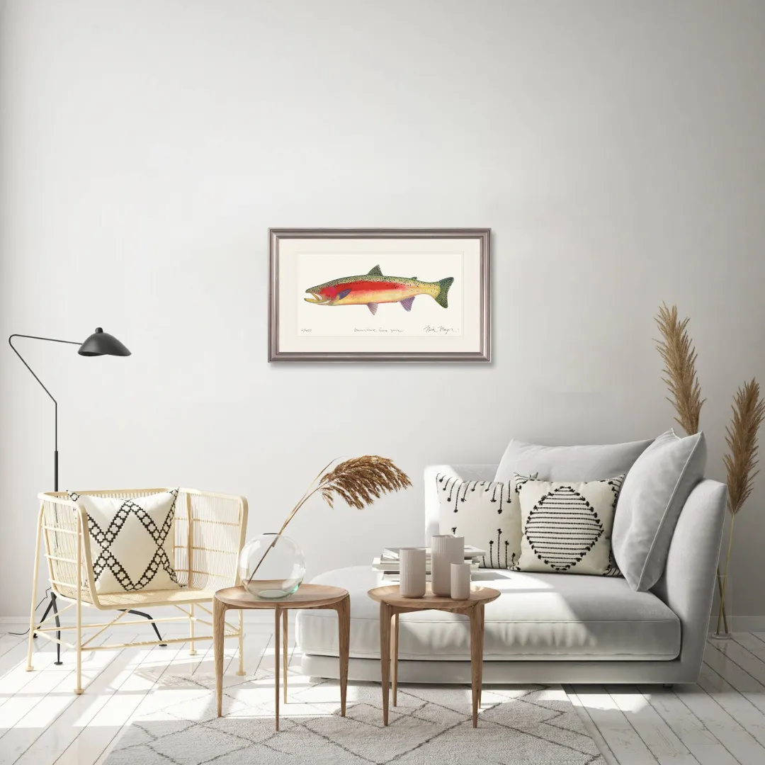 New Zealand Rainbow Trout Print