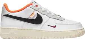 Nike Air Force 1 LV8 GS 'Hoops Pack - White Total Orange', white