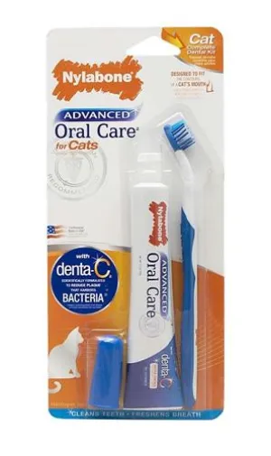 Nylabone Advanced Oral Care Cat Dental Kit