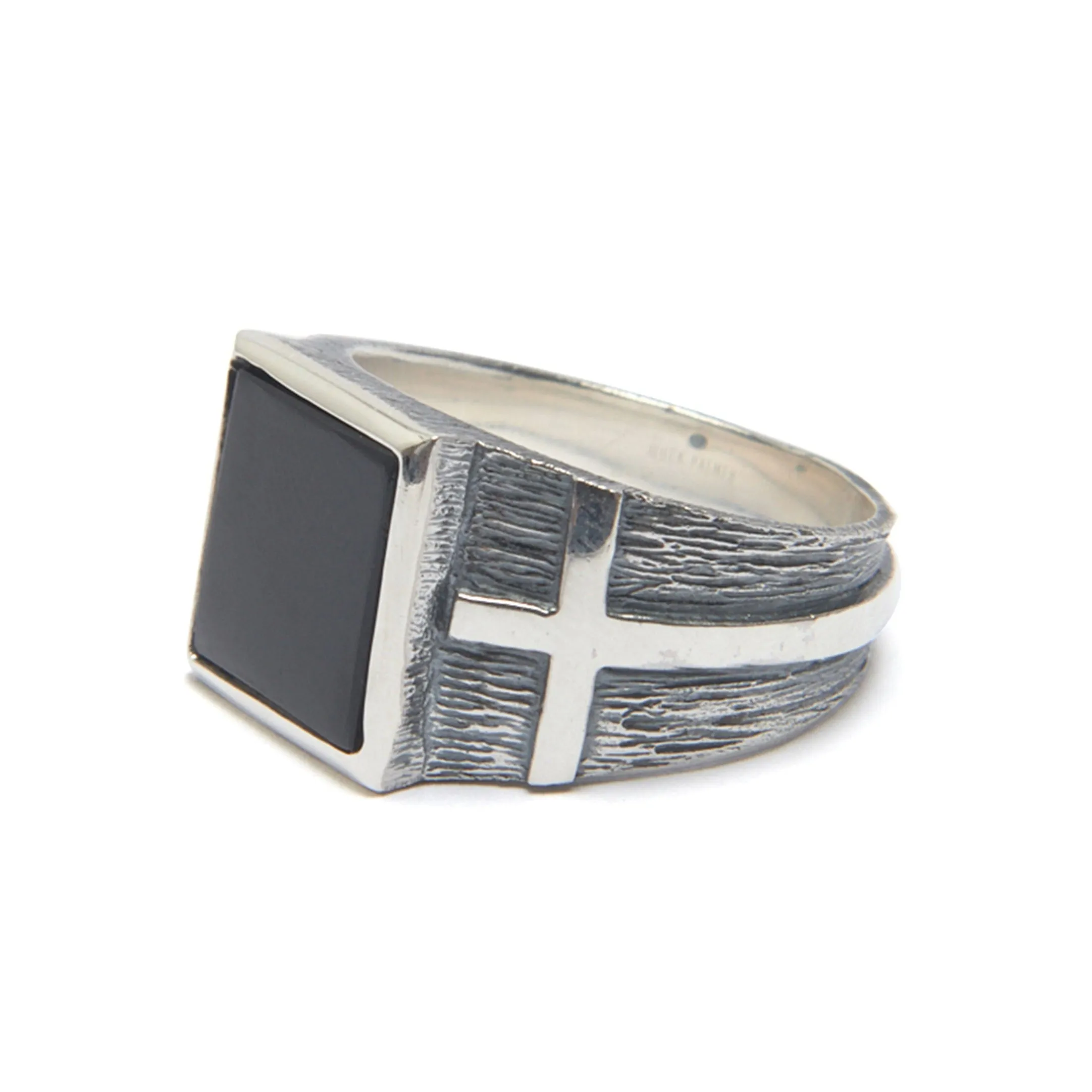 Onyx Cross Ring