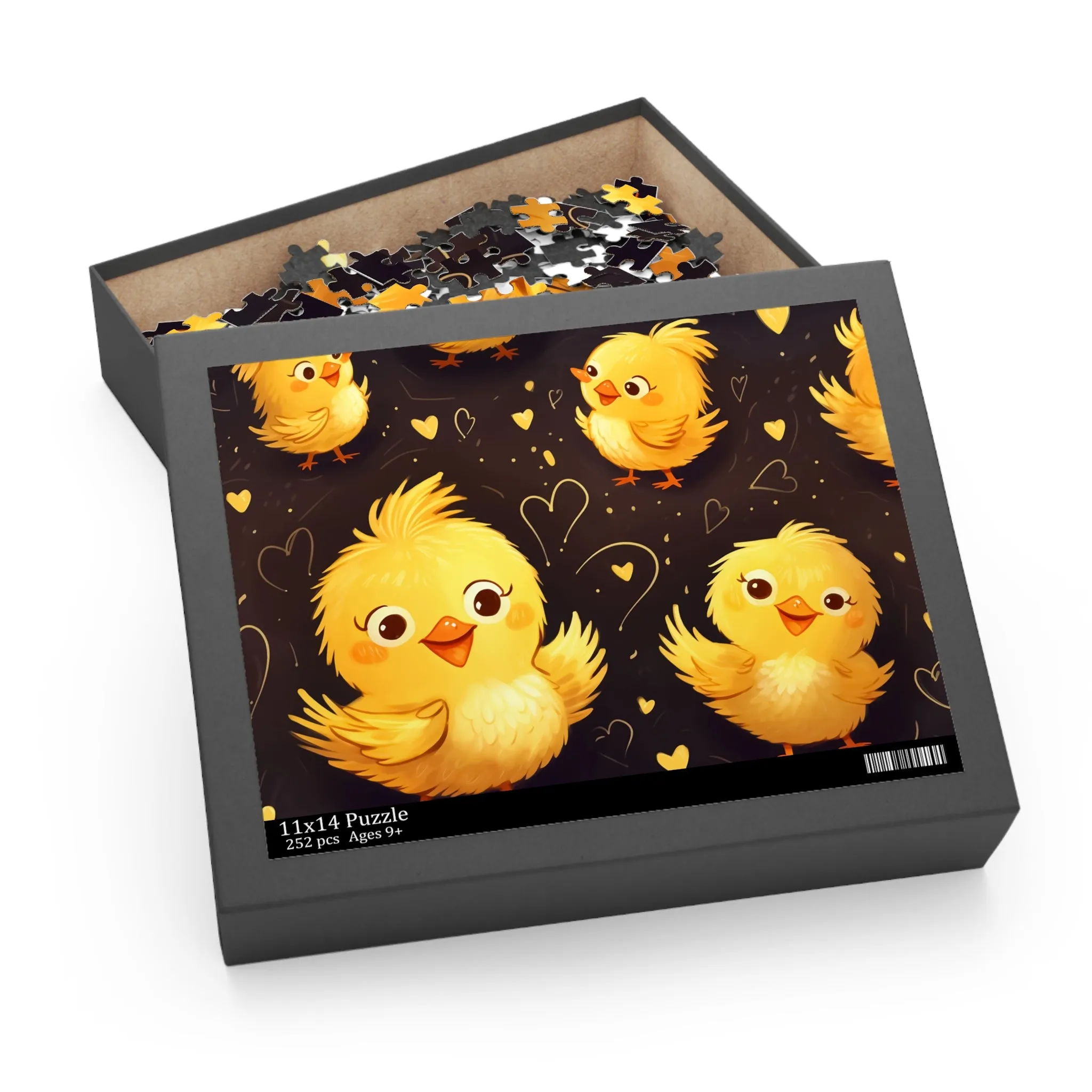 Personalised/Non-Personalised Puzzle, Chickens (120, 252, 500-Piece)