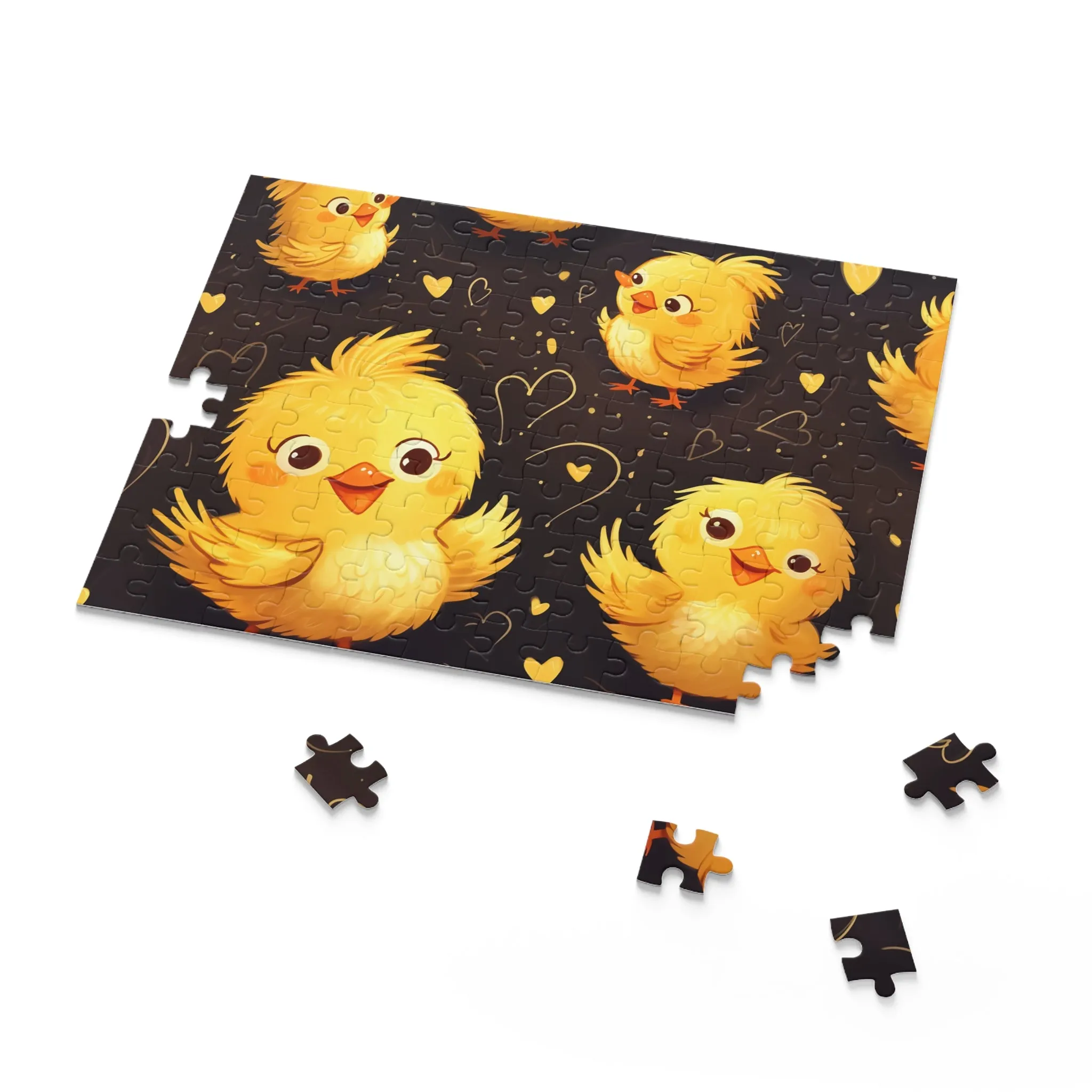 Personalised/Non-Personalised Puzzle, Chickens (120, 252, 500-Piece)