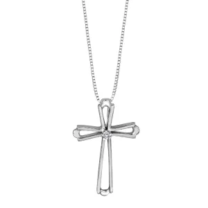 Pierced Cross Pendant