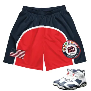 Retro 6 Olympic Dream Team Classic Mesh Shorts