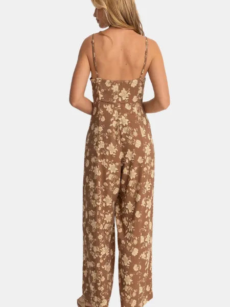 RHYTHM WOMEN'S NOVA PAISLEY WIDE LEG JUMPSUIT