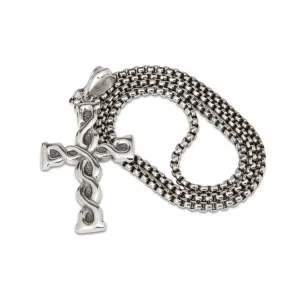 Silver Cross Necklace