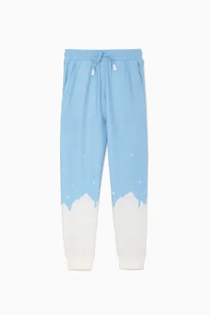 Snow Dipped Splatter Sweatpants